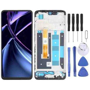 For Realme Narzo N55 OEM LCD Screen Digitizer Full Assembly with Frame