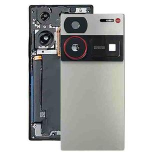 For ZTE Nubia Z60 Ultra 5G NX721J Original Back Cover with Camera Lens Cover(Silver)
