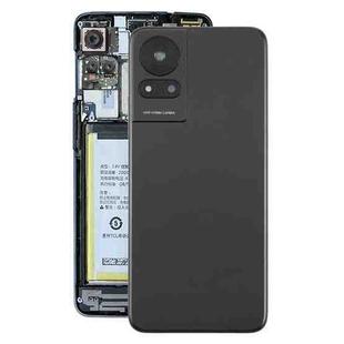 For TCL 50 LE Original Back Cover with Camera Lens Cover(Black)