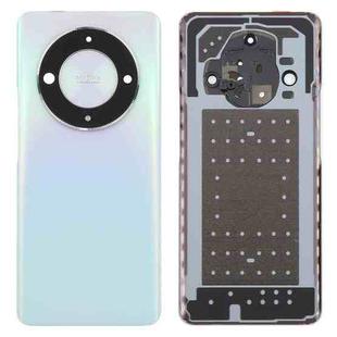 For Honor X9b Back Cover with Camera Lens Cover(Silver)