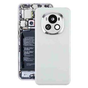 For Honor Magic6 Back Cover with Camera Lens Cover(White)
