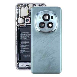 For Honor Magic6 Pro Back Cover with Camera Lens Cover(Green)