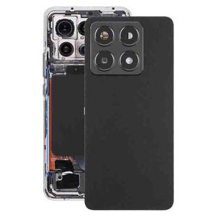 For Xiaomi 14T OEM Back Cover with Camera Lens Cover(Black)