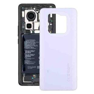 For Xiaomi Redmi Note 14 Pro+ 5G Original Back Cover(Purple PU Material)