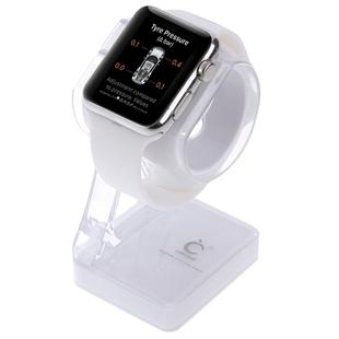 Plastic Charger Holder for Apple Watch 38mm & 42mm, Stand for iPhone 6s & 6s Plus, iPhone 6 & 6 Plus, iPhone 5 & 5S, Galaxy S6 / S5, HTC, Nokia, Sony(White)