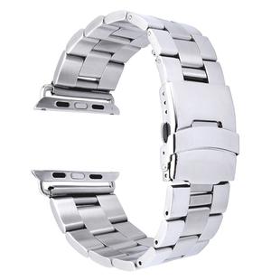 For Apple Watch 42mm Stainless Steel Classic Buckle Watch Band 