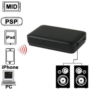Mini Bluetooth Music Receiver for iPhone 4 & 4S / 3GS / 3G / iPad 3 / iPad 2 / Other Bluetooth Phones & PC, Size: 60 x 36 x 15mm (Black)