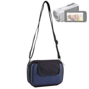 Portable Travel Case Digital Camera Bag with Strap(Dark Blue)