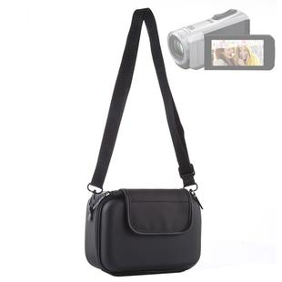 Portable Travel Case Digital Camera Bag with Strap(Black)