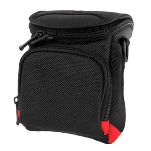 Universal Mini Digital Cloth Camera Bag with Strap, Size: 115 x 105 x 155mm(Black)