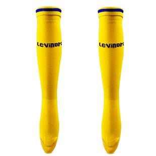 Towel Bottom Material Overknee Stocking Football Sport Socks (Yellow)