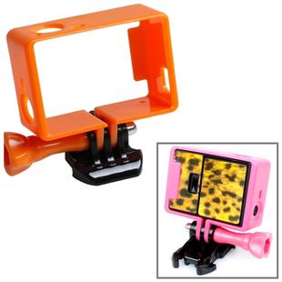 TMC High Quality Tripod Cradle Frame Mount Housing for GoPro HERO4 /3+ /3, HR191(Orange)