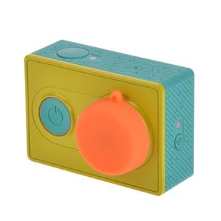Silicone Lens Cap for Xiaomi Yi / GoPro Hero4 / 3+ / 3(Orange)