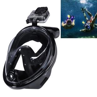 Water Sports Diving Equipment Full Dry Diving Mask Swimming Glasses for GoPro HERO11 Black/HERO10 Black / HERO9 Black / HERO8 Black / HERO6/ 5 /5 Session /4 /3+ /3 /2 /1, M Size(Black)