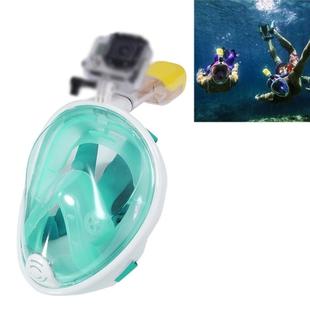 Water Sports Diving Equipment Full Dry Diving Mask Swimming Glasses for GoPro HERO11 Black/HERO10 Black / HERO9 Black / HERO8 Black / HERO6/ 5 /5 Session /4 /3+ /3 /2 /1, M Size(Light Green)