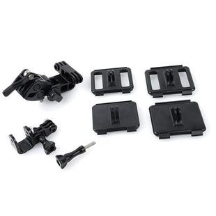 TMC HR259 Universal Retaining Clip Mount Set for GoPro HERO11 Black / HERO10 Black / HERO9 Black / HERO8 Black / NEW HERO / HERO7 /6 /5 /5 Session /4 Session /4 /3+ /3 /2 /1, Xiaoyi and Other Action Cameras