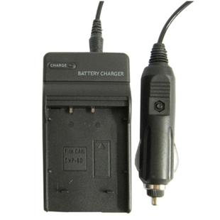 Digital Camera Battery Charger for CASIO CNP-60(Black)