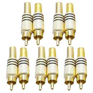 JL0924 3.5mm RCA Jack Connector (10 Pcs in One Package, the Price is for 10 Pcs)