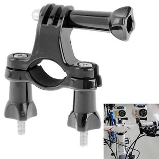 ST-01 Bicycle Bike Ride Handlebar / Seatpost Pole Mount for GoPro Hero11 Black / HERO10 Black /9 Black /8 Black /7 /6 /5 /5 Session /4 Session /4 /3+ /3 /2 /1, DJI Osmo Action and Other Action Cameras(Black)