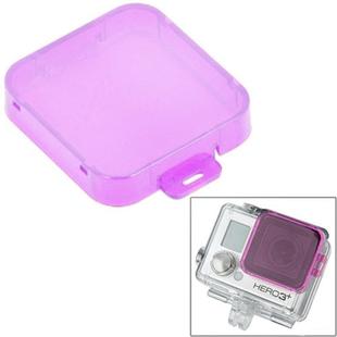 ST-132 Snap-on Dive Filter Housing for GoPro HERO4 /3+(Purple)