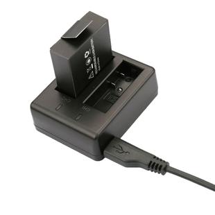 USB Dual Battery Travel Charger for SJCAM SJ4000 / SJ5000 / SJ6000 (CH1 / CH2)