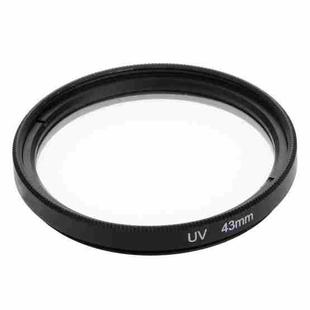 43mm SLR Camera UV Filter(Black)