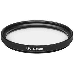 49mm SLR Camera UV Filter(Black)
