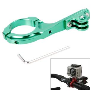 TMC HR85 Bike Aluminum Handle Bar Adapter Pro Mount for GoPro Hero11 Black / HERO10 Black /9 Black /8 Black /7 /6 /5 /5 Session /4 Session /4 /3+ /3 /2 /1, DJI Osmo Action and Other Action Cameras(Green)