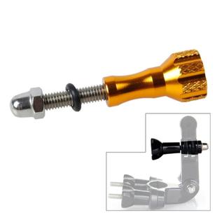 TMC Aluminum Mini Thumb Knob Stainless Bolt Screw for for GoPro Hero11 Black / HERO10 Black / HERO9 Black /HERO8 / HERO7 /6 /5 /5 Session /4 Session /4 /3+ /3 /2 /1 / Max, DJI OSMO Action and Other Action Cameras, Length: 5cm(Gold)