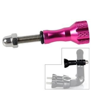 TMC Aluminum Mini Thumb Knob Stainless Bolt Screw for for GoPro Hero11 Black / HERO10 Black / HERO9 Black /HERO8 / HERO7 /6 /5 /5 Session /4 Session /4 /3+ /3 /2 /1 / Max, DJI OSMO Action and Other Action Cameras, Length: 5cm(Magenta)