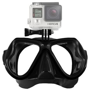 Water Sports Diving Equipment Diving Mask Swimming Glasses for GoPro Hero11 Black / HERO10 Black / HERO9 Black /HERO8 / HERO7 /6 /5 /5 Session /4 Session /4 /3+ /3 /2 /1, Insta360 ONE R, DJI Osmo Action and Other Action Cameras(Black)