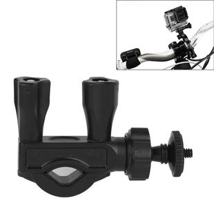 Handlebar Seatpost Pole Mount Bike Moto Bicycle Clamp for GoPro HERO10 Black / HERO9 Black / HERO8 Black /7 /6 /5 /5 Session /4 Session /4 /3+ /3 /2 /1, DJI Osmo Action, Xiaoyi and Other Action Cameras