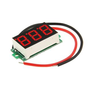 DC 3.2-30V Red Light Mini Digital Voltage Panel Meter