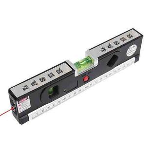 Laser Level with Tape Measure Pro 4 (100cm) / Level Bubbles with LED Light, LV-04(Black)