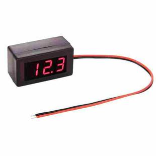V42D 2 Wires Red Light Display Mini Digital Voltage Panel Meter, Measure Voltage: DC DC 1.7-25V