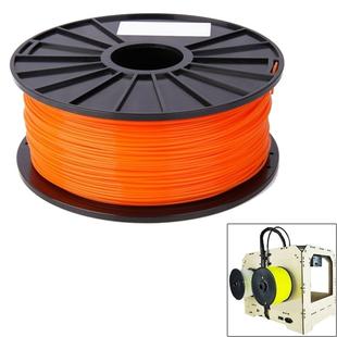 PLA 3.0 mm Color Series 3D Printer Filaments, about 115m(Orange)