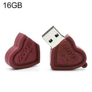 Dual Hearts Style 16GB USB Flash Disk