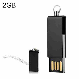 Mini Rotatable USB Flash Disk (2GB), Black