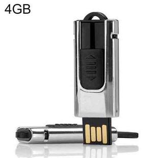 4GB Push-pull Type USB 2.0 Flash Disk (Silver)(Silver)