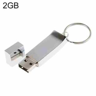 Metallic on Key Ring Style USB 2.0 Flash Disk (2GB)