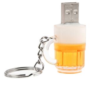 Beer Keychain Style USB Flash Disk with 8GB Memory