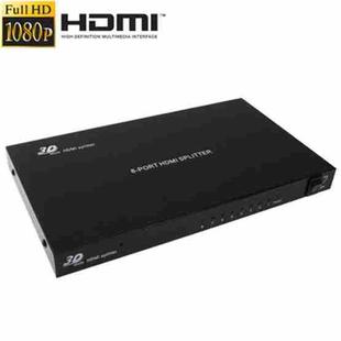 1 x 8 Full HD 1080P HDMI Splitter with Switch, V1.4 Version, Support 3D & 4K x 2K(Black)