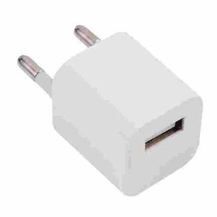 USB Charger (Only Europe Socket Plug)(White)