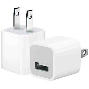 Original US Socket Plug USB Charger(White)