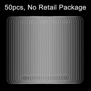 50 PCS for iPhone 4 & 4S 0.26mm 9H Surface Hardness 2.5D Explosion-proof Tempered Glass Film, No Retail Package