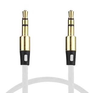 1m Aux Audio Cable 3.5mm Male to Male, Compatible with Phones, Tablets, Headphones, MP3 Player, Car/Home Stereo & More(White)