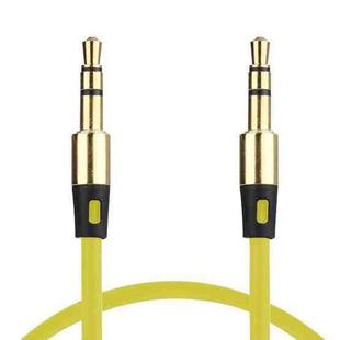 1m Aux Audio Cable 3.5mm Male to Male, Compatible with Phones, Tablets, Headphones, MP3 Player, Car/Home Stereo & More(Yellow)