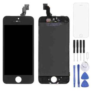 Digitizer Assembly (Original LCD + Frame + Touch Panel) for iPhone 5C(Black)