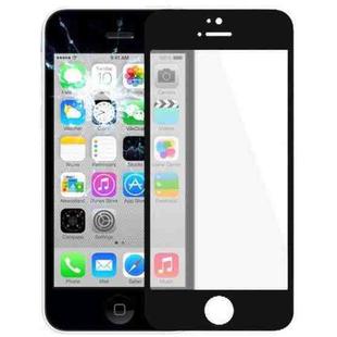 for iPhone 5C Front Screen Outer Glass Lens(Black)