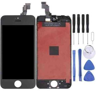 TFT LCD Screen for iPhone 5C Digitizer Full Assembly with Frame (Black)